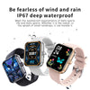 F16 2.0-inch IP67 Waterproof Health Monitoring Bluetooth Call Smart Watch(Gold)