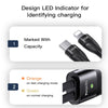 Yesido CA87 2 in 1 USB-C / Type-C to 8 Pin + USB-C / Type-C Fast Charging Cable, Length: 1.2m