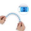 5 PCS 24-segment Mini Magic Ruler Foldable and Deformed Magic Ruler(Red White)