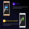 K50 1.08 inch Silicone Band Earphone Detachable IP67 Waterproof Smart Watch Support Bluetooth Call(Black Silver)