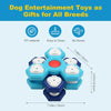 Dog Puzzle Feeder, Slow Feeder, Rotating Treat Toy