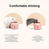 Automatic Pet Water Fountain, 2.5L, White - Cat & Dog Filter Dispenser