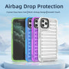 For iPhone 11 Pro Max High Transparency TPU Hybrid PC Airbag Phone Case(Transparent)