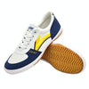 Recreational Sports Training Sneakers Tendon-Soled Antiskid Canvas Shoes, Size: 43/265(White Yellow)