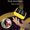 All-In-One Tic Tac Toe Game Machine Portable Desktop Puzzle Children Electronic Toys(Orange Yellow)