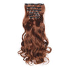 50cm 16 Card Long Curly Hair Wig Seamless Hair Extension Piece(18.30#)