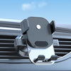 Car Suction Cup Dashboard Automatic Lock Mobile Phone Holder, Style: Black Air Outlet