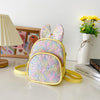 PU Children Sequin Backpack Girls Single-Shoulder Bag(Yellow)