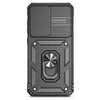 For Samsung Galaxy S24 FE 5G Sliding Camshield Holder Phone Case(Black)