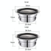 Home Multifunctional Adjustable Fire Barbecue Grill, Size: S (Pan+Net)