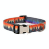 Ethnic Print Dog Collar, L (38-61cm), Aurora Forest