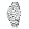 CAGARNY 6882 Fashion Waterproof Quartz Watch with Stainless Steel Band