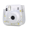 Stars Crystal PVC Hard Case Camera Bag with Shoulder Strap for FUJIFILM Instax Mini 11 (Transparent)