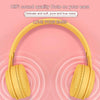 Y08 Hifi Sound Quality Macaron Bluetooth Headset, Supports Calling & TF Card & 3.5mm AUX (Pink)