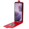 For Xiaomi Redmi K70 R64 Texture Single Vertical Flip Leather Phone Case(Red)