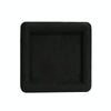 12x12x1.5cm Jewelry Tray Ring Square Empty Plate Earrings Necklace Jewelry Display Tray(Black)