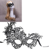 Halloween Masquerade Party Dance Sexy Lady Lace Phoenix Mask(Black)