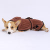 Absorbent Microfibre Pet Bathrobe, Pink, M (Dogs & Cats)