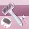 Self-Cleaning Slicker Brush for Cats & Dogs (Pink)