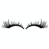 1pair Car Big Lamp Eyebrow Sticker Sexy Eye Eyelash Car Sticker(Black)