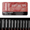 Scratch-free Ultra-thin Seamless Manicure Nail Plate, Shape: 09 Long Water Pipe