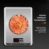 5kg/1g Stainless Steel Kitchen Scale Household Food Electronic Scale(White)