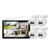SriHome 5MP WiFi NVR Kit - 4CH, 10.1" LCD, H.265 (EU)