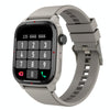 Q25 1.7 inch TFT HD Screen Smart Watch, Support Bluetooth Calling/Blood Pressure Monitoring(Grey)