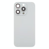 iPhone 16 Pro Max Back Glass Cover with Lens Cover (Silver)