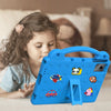 For TCL Tab 11 9466x3 Handle Kickstand Children EVA Shockproof Tablet Case(Sky Blue)