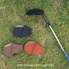 Golf Club Leather Cover Golf Club Cap Protective Cover(Brown)