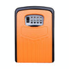 Large Wall Mounted Key Safe Box - 10,000 Combination Lock (Orange)