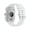 Ochstin 5HK20 1.85 inch Round Screen Silicone Strap Smart Watch with Bluetooth Call Function(Silver)