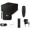 TX6 HD TV Box Media Player, Android 7.1 / 9.0 System, Allwinner H6, up to 1.5GHz, Quad-core ARM Cortex-A53, 2GB + 16GB, Support Bluetooth, WiFi, RJ45, AU Plug