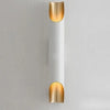 White light Modern Wall Lamp LED Aluminum Alloy Pipe Lighting, Style:Single-tube White