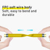 100W 10Gbps USB-C/Type-C to USB-C/Type-C FPC Flexible Data Cable, Length: 13.8cm(Yellow)