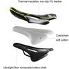 ENLEE E-ZD310 Bicycle Shockproof Cushion Outdoor Cycling Mountain Bike Saddle(Fluorescent Yellow)