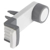 Portable Air Vent Car Mount Holder, For iPhone, Galaxy, Sony, Lenovo, HTC, Huawei, and other Smartphones (White + Grey)(White)