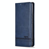 For Samsung Galaxy A56 5G AZNS Magnetic Calf Texture Flip Leather Phone Case(Dark Blue)
