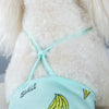 Dog Nappies, Banana Print, Breathable, Green, M
