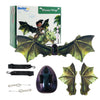 Rockwoo R02 Electric Dinosaur Wings with Lighting and Music(Green)