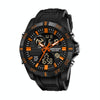 SANDA 791 Watch Genuine Fashion Sports Multifunction Electronic Watch Popular Men luminous Wrist Watch(Orange)