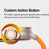 LEMFO HK96S 2.06 inch BT5.3 IP68 Sport Smart Watch, Support Bluetooth Call / Sleep / Blood Oxygen / Heart Rate / Blood Pressure Health Monitor(Orange)