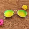 UV400 UV Protection Metal Frame AC Lens Sunglasses