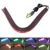 Flashing Lights 15W LED Car in The Network Lights One Drag Four Emblem Eyes Daytime Running Lights LED Universal Car Warning Strobe Flash light Car in The Network Decorative Knight Lights, Cable Length: 75cm