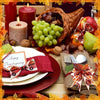 4.55m x 6.3cm Thanksgiving Ribbon Multi-purpose Harvest Season Gift Box Packaging Ribbon(E)
