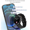K9 Ultra Pro 1.39 inch Silicone Band IP67 Waterproof Smart Watch Support Bluetooth Call / NFC(Black)