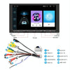 7 inch Carplay GPS Navigation Reverse Integrated Machine, Style: Standard+12 Light Camera(1+16G)