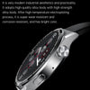 MD3MAX 1.39 inch Round Screen Leather Strap Smart Watch Supports Heart Rate Monitoring/Blood Oxygen Monitoring(Silver)