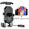 Kewig Motorcycle Heightened Navigation Bracket Outdoor Riding Anti-Theft Cell Phone Holder, Model: M14-C4